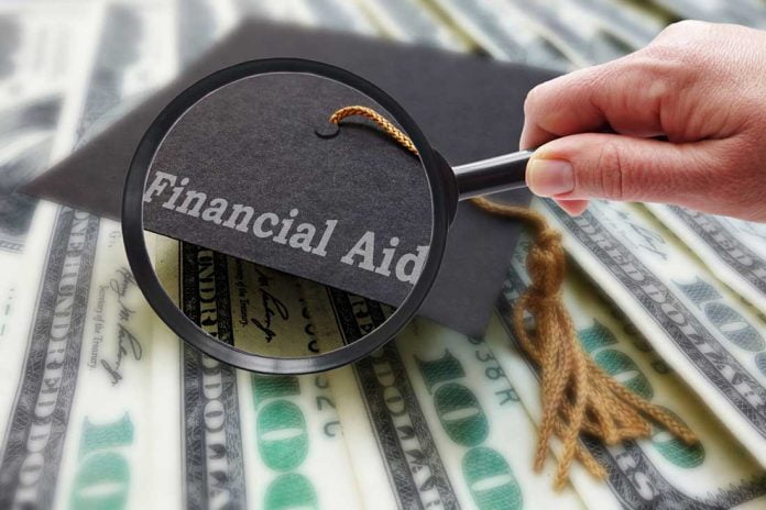 Why aren't financial aid programs like work-study and military programs considered free money?
